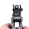 Tactical Fixed Front Rear Iron Sight Combo Set,D Scope Sight for Picatinny Mount (Black) view 3