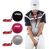 Biggold Golf Swing Trainer Ball PVC Adjustable Inflatable Ball Fixed Arm Posture Corrector Putter Practice Golf Ball Sports (Light Grey) view 2
