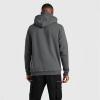Maiyifu-GJ Men's Solid Color Sport Fleece Hoodie Casual Long Sleeve Fishing Sweatshirt Fall Winter Hooded Pullover with Mask (Dark Grey,3X-Large) view 2