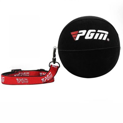 Biggold Golf Swing Trainer Ball PVC Adjustable Inflatable Ball Fixed Arm Posture Corrector Putter Practice Golf Ball Sports (Black)