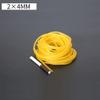 1/3/5M Latex Tube, 24mm- 1720mm High Elastic Rubber Tube, Sunscreen And Antifreeze Slingshot Tension Rope Rubber Band, 1pcs (Color : 2x4mm (3m)) view 2