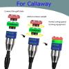 Big Crazy Golf Swing Speed Trainer Adjustable, Golf Training Equipment Three Weight Configuration Options, Golf Tempo Training Aids Connect Your Golf Clubs for Callaway view 2
