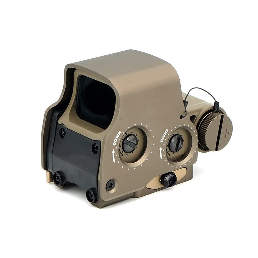 558 Red Green Dot Holographic Sight, Optical Reflex Scope, Installation Special Quick Detachable Mount, for 20mm Rail (Sand)