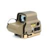 558 Red Green Dot Holographic Sight, Optical Reflex Scope, Installation Special Quick Detachable Mount, for 20mm Rail (Sand) view 3