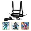 Gatuida Nylon Plastic Kids Ski Harness Adjustable Shoulder Back Strap Skiing Training Belt for Kids view 2