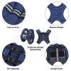 APEXUP 20lbs Weighted Vest Men Women, Weight Vest for Women Workout Equipment for Strength Training Running (Blue) view 4