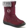 HARENCE Girls Boys Snow Boots: Comfortable Warm Fur Lined Toddler Winter Boot Hook Loop Outdoor Waterproof Slip on Boots for Kids view 1
