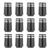 12pcs/Pack Custom Black Tip 0.355 Golf Ferrules for Taper Tip Iron Wedge Titleist CB MB AP1 AP2 Series view 1