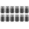 12pcs/Pack Custom Black Tip 0.355 Golf Ferrules for Taper Tip Iron Wedge Titleist CB MB AP1 AP2 Series view 2