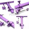 Archery Recurve Bow Target Sight Adjustable Bow Sight with Ring and Single Fiber Optical Pin T Shape Archery Sights for Recurve Bows Target Practice (Purple) view 3