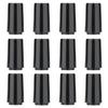 12pcs/Pack Custom Black Tip 0.355 Golf Ferrules for Taper Tip Iron Wedge (Full Black) view 1