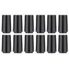 12pcs/Pack Custom Black Tip 0.355 Golf Ferrules for Taper Tip Iron Wedge (Full Black) view 2