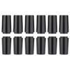 12pcs/Pack Custom Black Tip 0.355 Golf Ferrules for Taper Tip Iron Wedge (Full Black) view 3