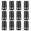 12pcs/Pack Custom Black Tip 0.355 Golf Ferrules for Taper Tip Iron Wedge (Lower Ring) view 1
