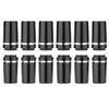 12pcs/Pack Custom Black Tip 0.355 Golf Ferrules for Taper Tip Iron Wedge (Lower Ring) view 3