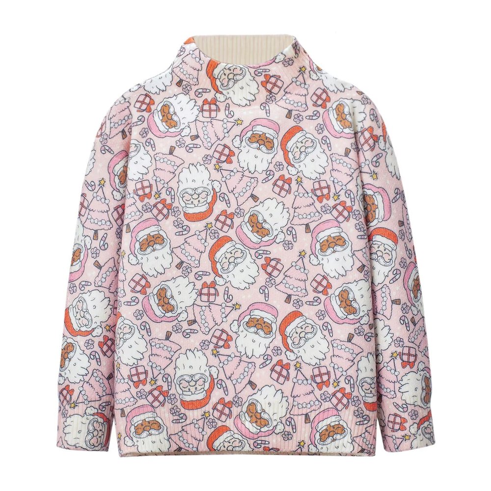 Christmas Sweater for Girl's Toddler & Kids Cute Pullover Knitwear Tops