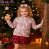 Christmas Sweater for Girl's Toddler & Kids Cute Pullover Knitwear Tops view 3