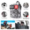 Survival Kits,222 PCS Emergency Survival Gear First Aid Kits with Molle System Compatible Bag Outdoor Camping Gear Emergency Kits for Hunting,Hiking,Fishing, Gifts for Men Women view 2