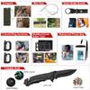 Survival Kits,222 PCS Emergency Survival Gear First Aid Kits with Molle System Compatible Bag Outdoor Camping Gear Emergency Kits for Hunting,Hiking,Fishing, Gifts for Men Women view 4