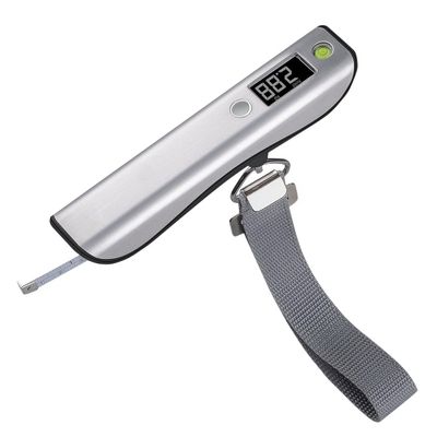 Pasotim Portable Mini Suitcase Scale LED Display 50Kg/110Lb Digital for Travel Bag Hanging Scales Weighing Balance