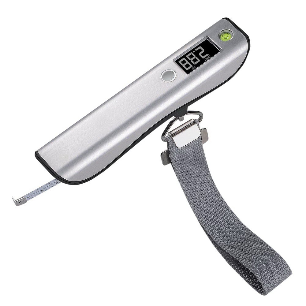 Pasotim Portable Mini Suitcase Scale LED Display 50Kg/110Lb Digital for Travel Bag Hanging Scales Weighing Balance