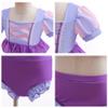 NEWEPIE Sofia The First Princess Two-Piece Tankini Swimsuit for Girls Swimwear Surf Beach Summer Swimming Bikini Set 5-6T view 2