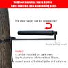 DYK&NX Portable Wing Chun Wooden Dummy, Rotating Target Martial Arts Training, 360 with Rotating Flexible Arm, for Tree Telephone Pole Kung Fu Training view 3