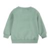 Toddler Boys Girls Pullover Fleece Sweatshirt Children's Solid Winter Sweater Top Coat Girls Tunic (Green, 9-12 Months) view 3
