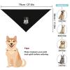 American Yellow Flag 911 Dispatchers Dog Bandanas Pet Halloween Costumes for Dogs Cats Pet Triangle Pet Bandanas Scarf Bibs Accessories view 2