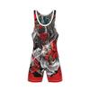 TRI-TITANS Fujin vs. Raijin Reversible Singlet | UWW Wrestling - Freestyle - Greco Roman - Folkstyle (Adult X-Large) view 3