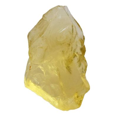 SilverO Natural Lemon Quartz inclusions 57 CTW Rough, Size 36x22x11 MM, Rutilated Jewellery Making, Wire Wrap Rough Slab, Raw Stone, Stone