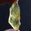 SilverO Natural Lemon Quartz inclusions 57 CTW Rough, Size 36x22x11 MM, Rutilated Jewellery Making, Wire Wrap Rough Slab, Raw Stone, Stone view 3