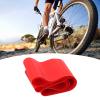 BORDSTRACT Bicycle Rim Strips, 26" x 80mm Stretchy PVC Bike Tire Liner Tape, Anti Puncture Bike Tube Protector Wheel Liner, Inner Tube Cushion for Mountain Bike 26 Inch Tires(Red) view 2