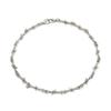 BAIRU Gothic Punk Brambles Necklace, Barbed Wire Link Chain Choker view 1