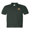 ALLNTRENDS Smokey Bear Men's Polo T Shirt Embroidered U.S. Forest Service Shirt (L, Forest Green) view 1
