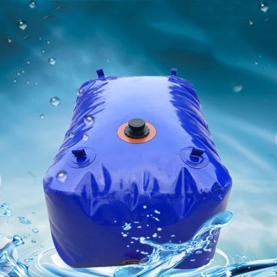 Water Storage Bladder 1000L, Collapsible Water Bladder Tanks, Water Storage Bag for Hiking, Large Capacity Water Storage Container Outdoor Folding Water Bag, Portable Emergency Water Storage Tank