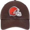 '47 Men's Brown Cleveland Browns Franchise Team Fitted Hat view 2