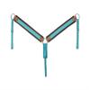 Tough 1 Premium Nylon Breastcollar Turquoise view 1