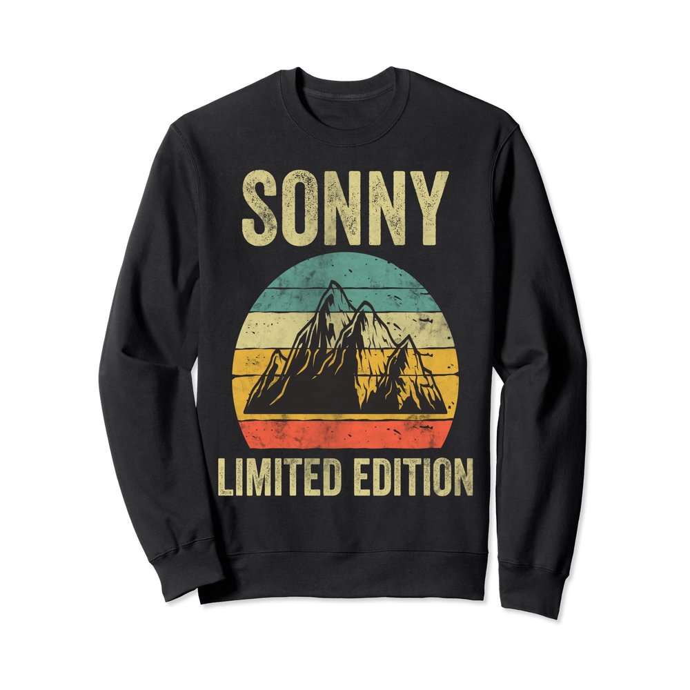 Personalized Name Shirt Sonny Vintage Limited Edition Sweatshirt