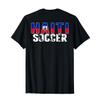 Haiti Soccer Lovers Jersey - Haitian Flag Football Players T-Shirt view 1
