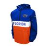 Franchise Club Mens NCAA Alpha Anorak Jacket(Florida Gators, Medium), Blue (1810FLA) view 1