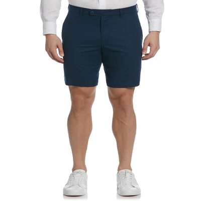 Cubavera Men's Ff L/V/E 9" Short, Dress Blues, 30