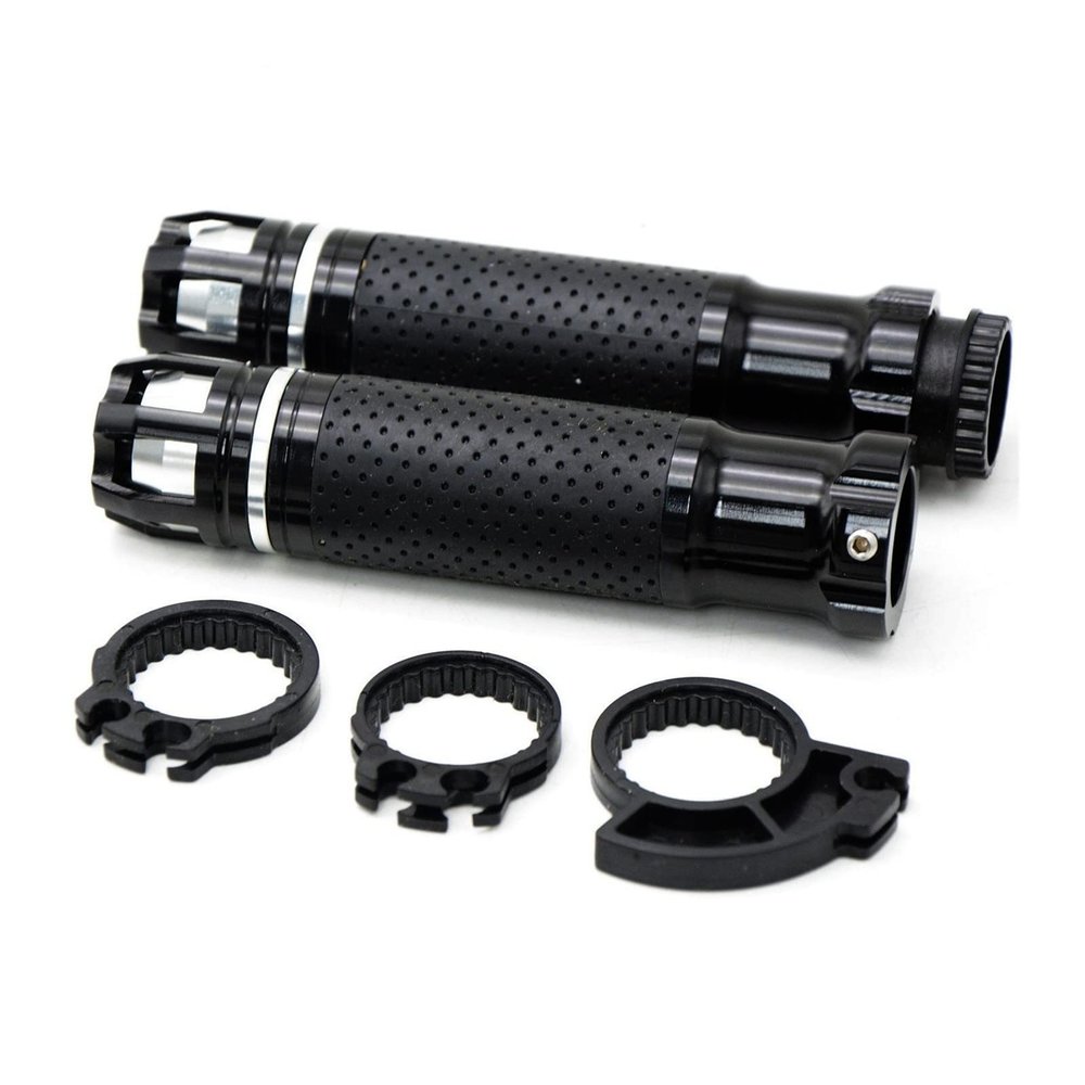 Motorcycle Handlebar Grips 7/8''22 Motorcycle Handlebar Cap Motocross Handle Bar Grips Ends Cover for BMW F800GT F800ST F800S F700GS F650GS K1200R S100RR Handlebar Grips (Color : 4)