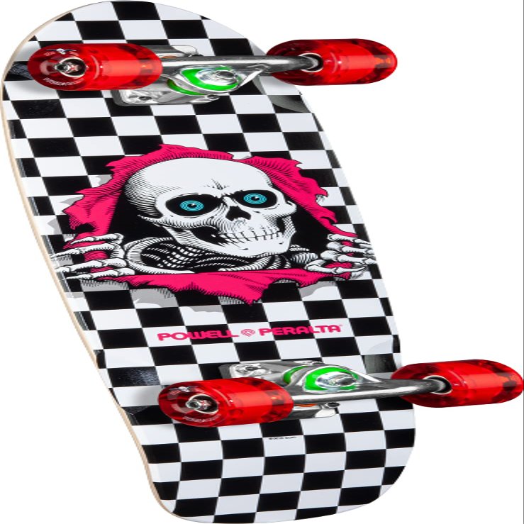 Powell Peralta Sidewalk Surfer Complete Skateboards (Checker Ripper, 7.75")