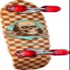 Powell Peralta Sidewalk Surfer Complete Skateboards (Natural Checker, 8.37") view 1