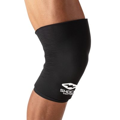 Shock Doctor SD40080-00001-S SD Flex Ice Therapy Knee/Thigh Comp Sleeve-Black-S