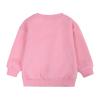 Toddler Boys Girls Pullover Fleece Sweatshirt Children's Solid Winter Sweater Top Coat Girls Tunic (Hot Pink, 3-4 Years) view 2