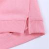 Toddler Boys Girls Pullover Fleece Sweatshirt Children's Solid Winter Sweater Top Coat Girls Tunic (Hot Pink, 3-4 Years) view 3