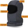 BLACKSTRAP Sock Hood Dual Layer Balaclava Ski Mask, Maximum Warmth and Comfort, Helmet Compatible, Adult Unisex, One Size Fits All, [Bayern] view 2