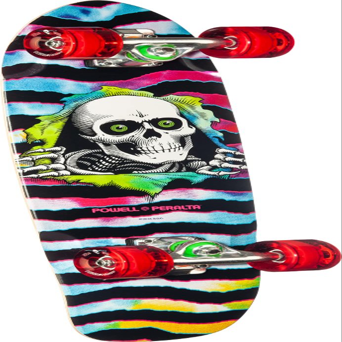 Powell Peralta Sidewalk Surfer Complete Skateboards (Tie Dye Ripper, 7.75")